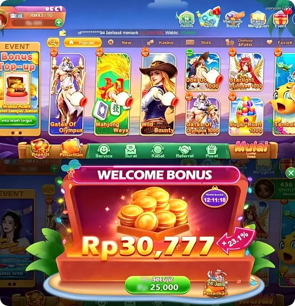 sensasi777 Resmi - Unduh APK