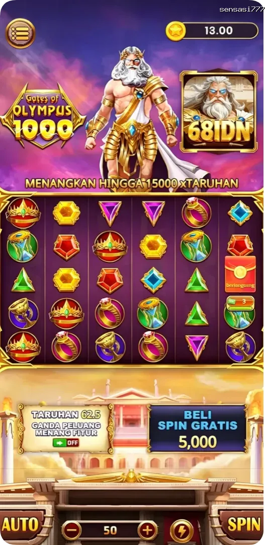 sensasi777 Tangkapan Layar - APK Resmi
